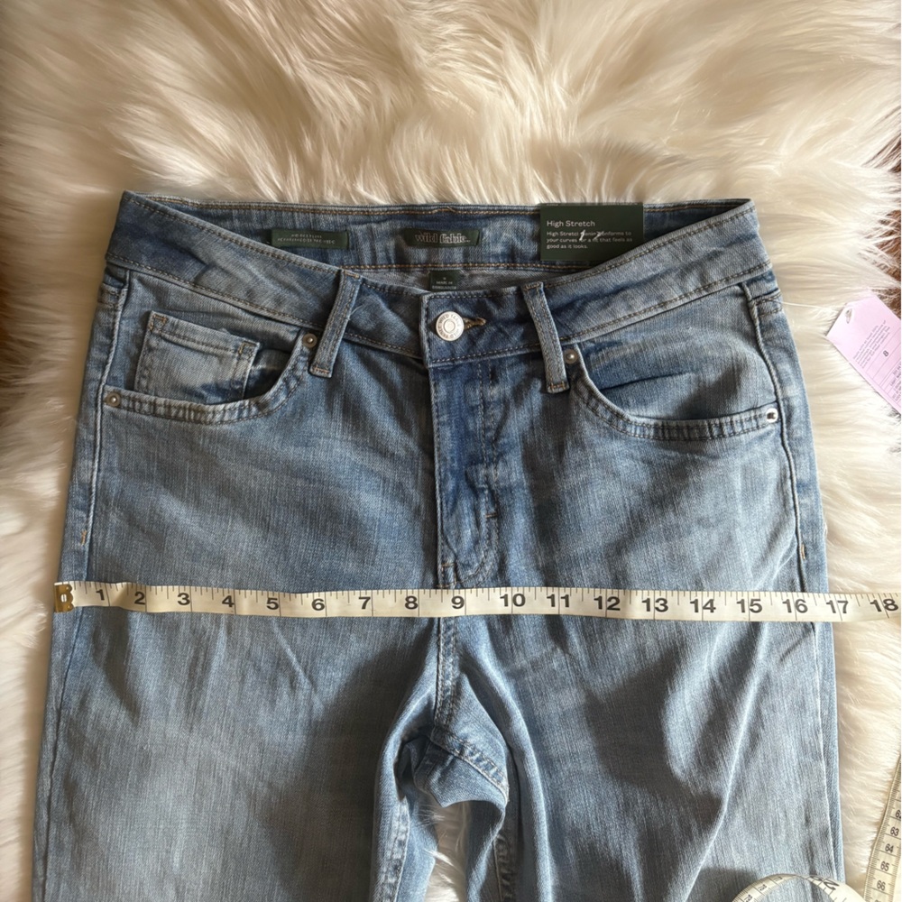 Flare Jeans, Light Wash, New with Tags - Picture 8 of 16